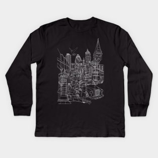 London! Kids Long Sleeve T-Shirt